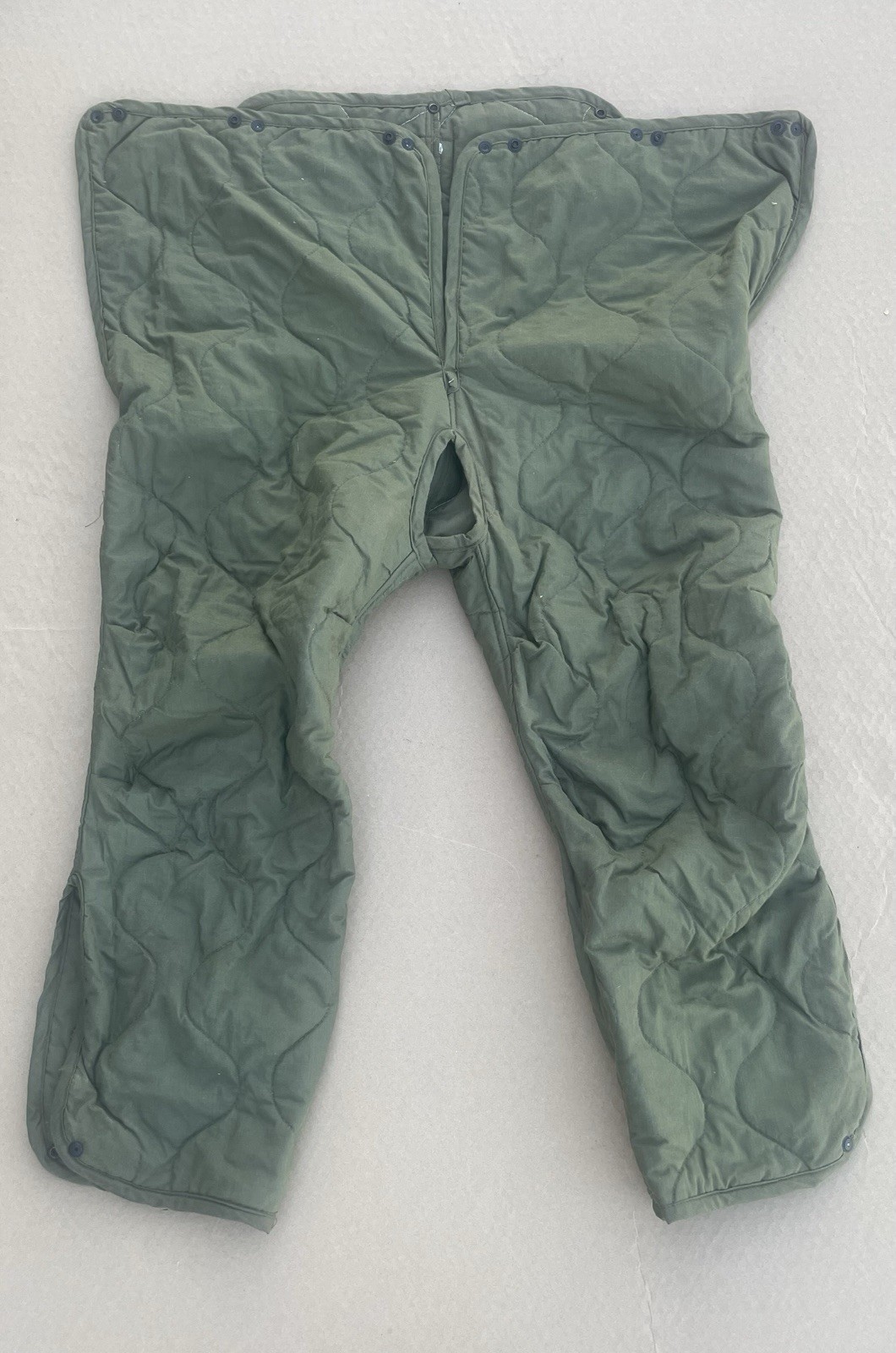 Military LINER For Combat Crewman’s Coverall Trousers Small Short Thick Quilted