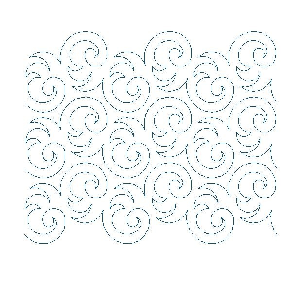 AEA Computerized Longarm Quilting Services - QUEEN SIZE - Free Batting & Thread