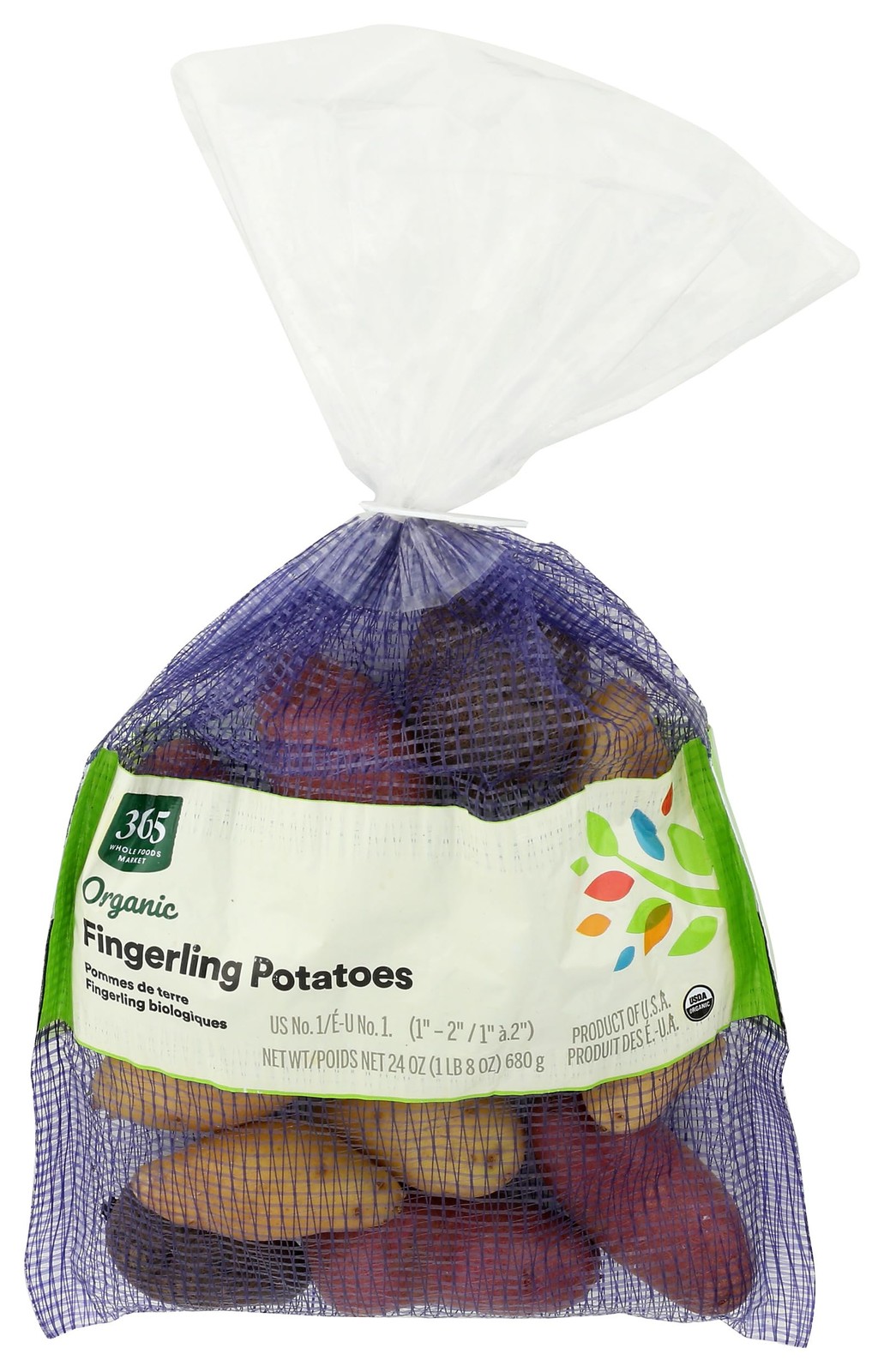 365 By Whole Foods Market, Organic Fingerling Potatoes Mix, 24 Ounce