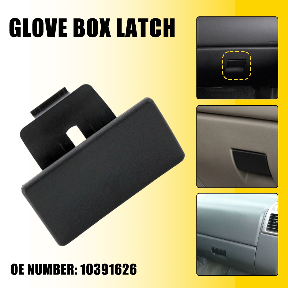 Black Glove Compartment Box Latch Handle Fits For Toyota 2005-2012 Tacoma ABS US