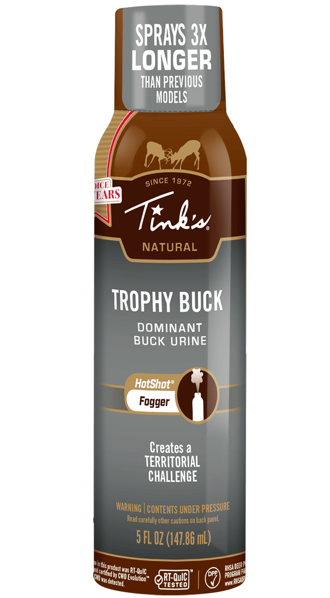 Tinks W5502 Trophy Buck Fogger Deer Attractant Buck Urine Scent 5 oz Spray