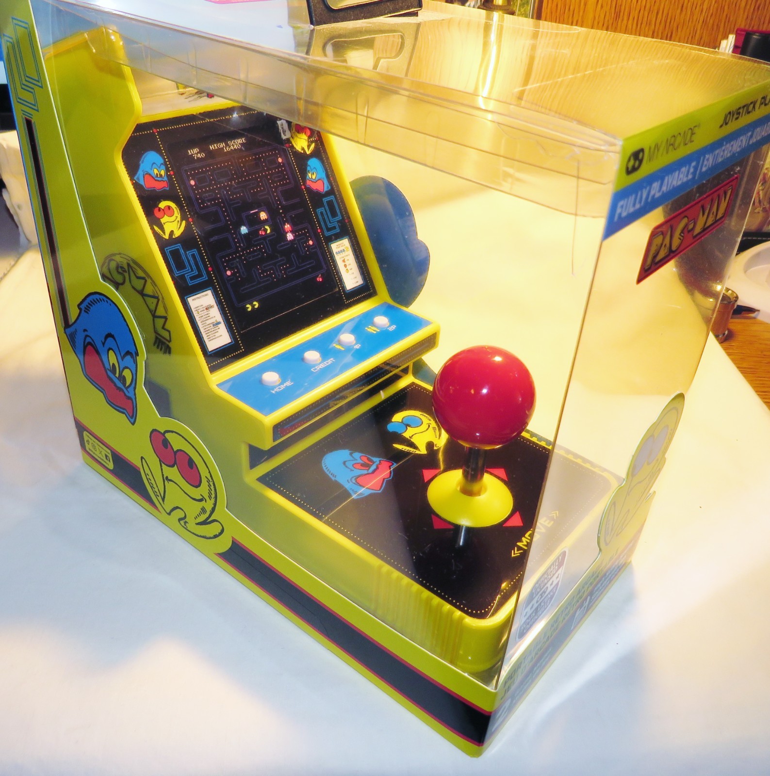 My Arcade - DGUNL-7073 Joystick Player Pac-Man Portable Retro Arcade