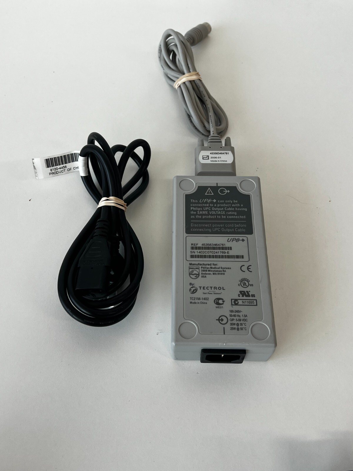 BB17:  Philips 453563464761 UPC Power Supply with UPC Output Cable