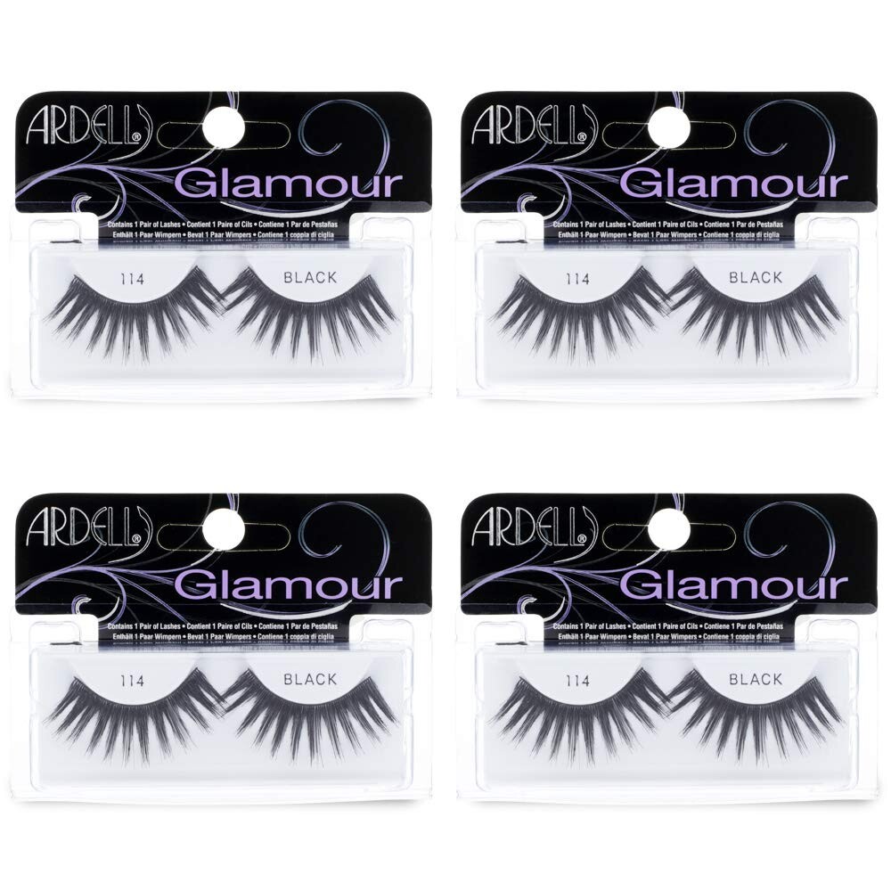Ardell Eye Lash #114 Black (4 Pack)