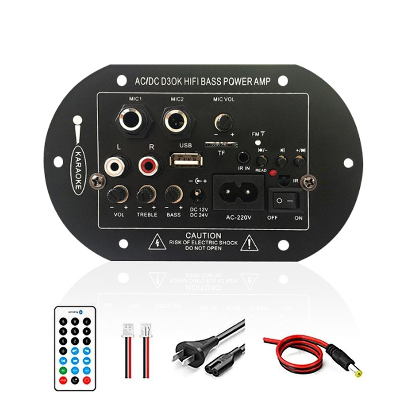 Digital Power Amp Board Hifi Stereo Audio Amplifier bluetooth Audio Amplifier