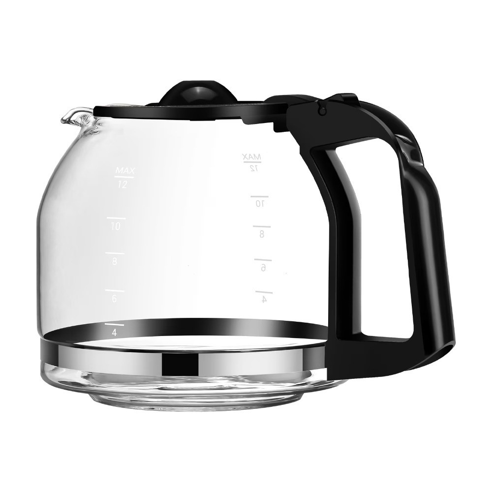 12-Cup Glass Replacement Carafe for Coffee Makers Universal Fit