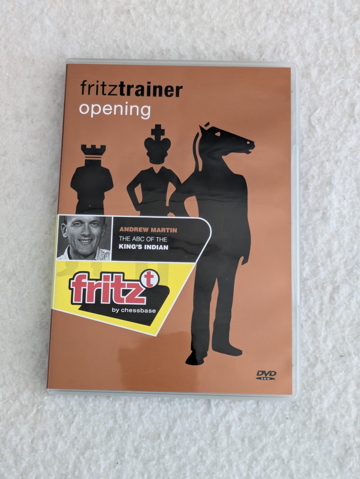 Fritztrainer ANDREW MARTIN The ABC of the King's Indian PC DVD ROM Chessbase