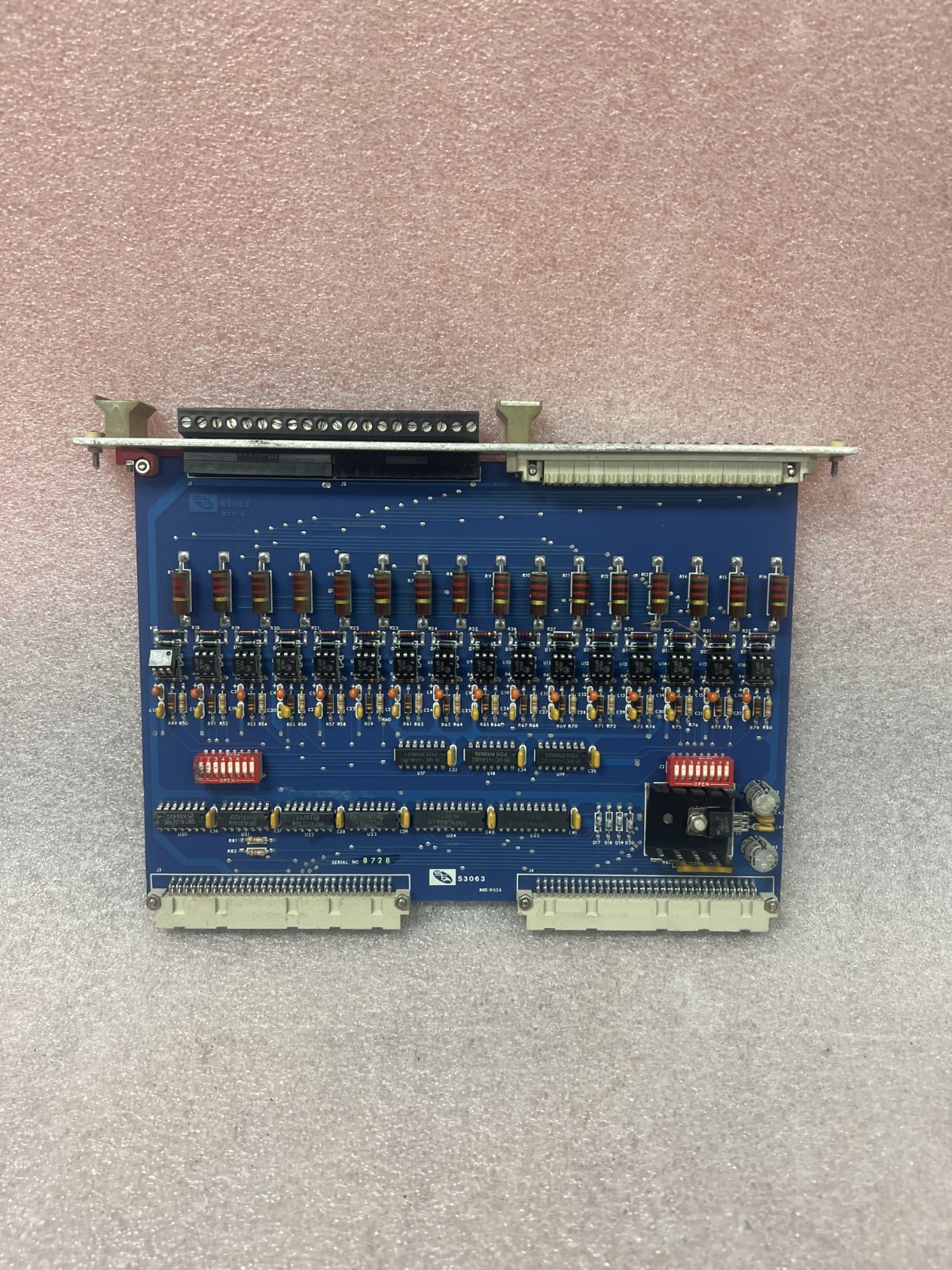SEA Systems Eng Assoc S-3063 Input Circuit Board 16-point 10-30 VDC