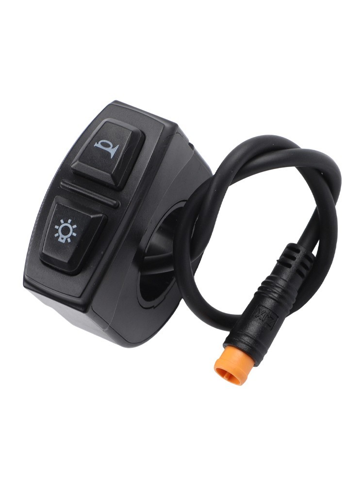 Electric Bike 3pin Waterproof Switch for Headlight and Speaker Control