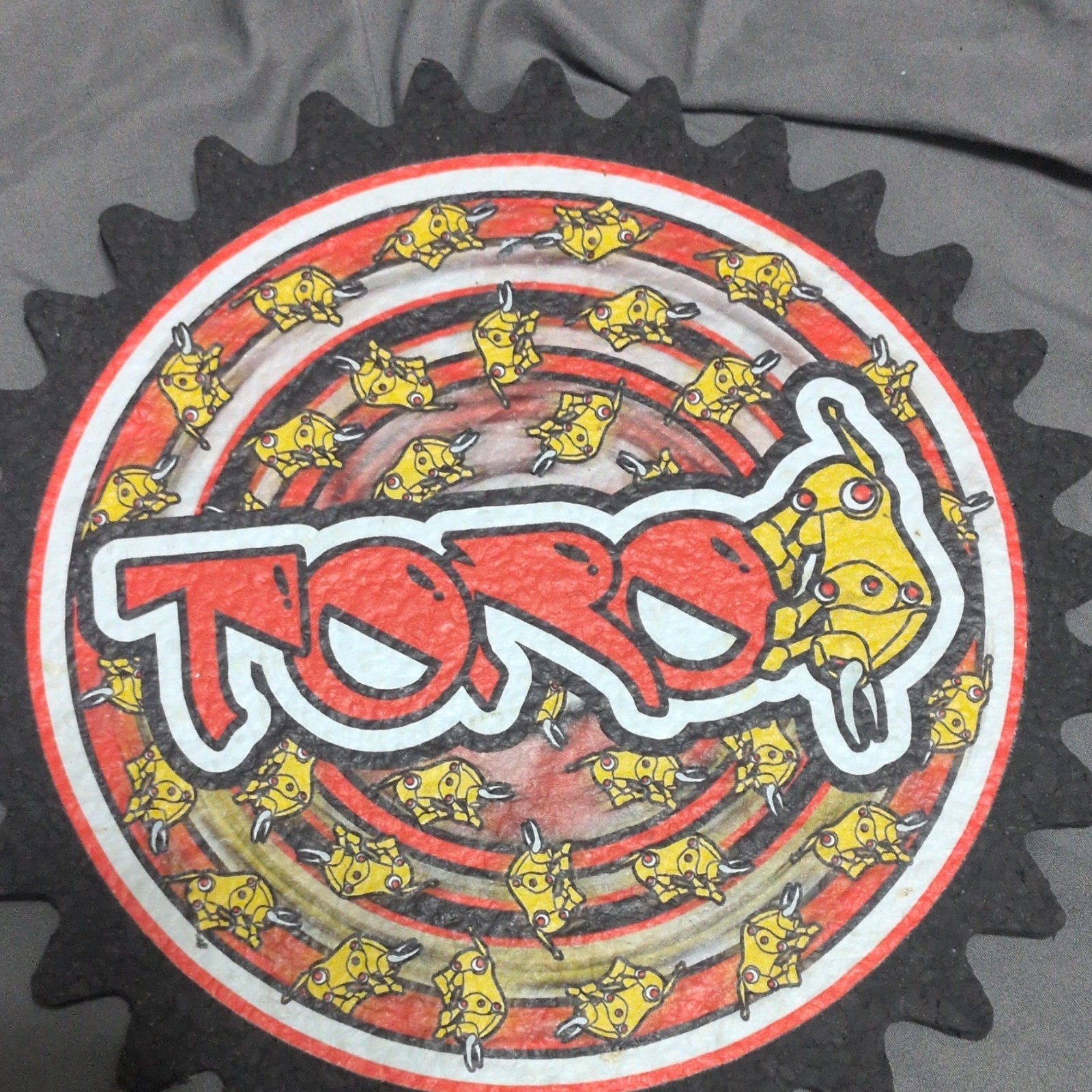 Toro x Moodmat DJ Turntable Slipmat Mat, Universal Compatible, Black