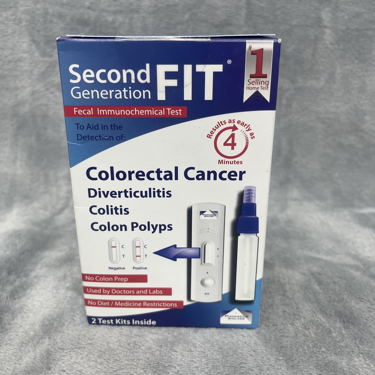 Non-prescription Colon Cancer Test Kit New Sealed