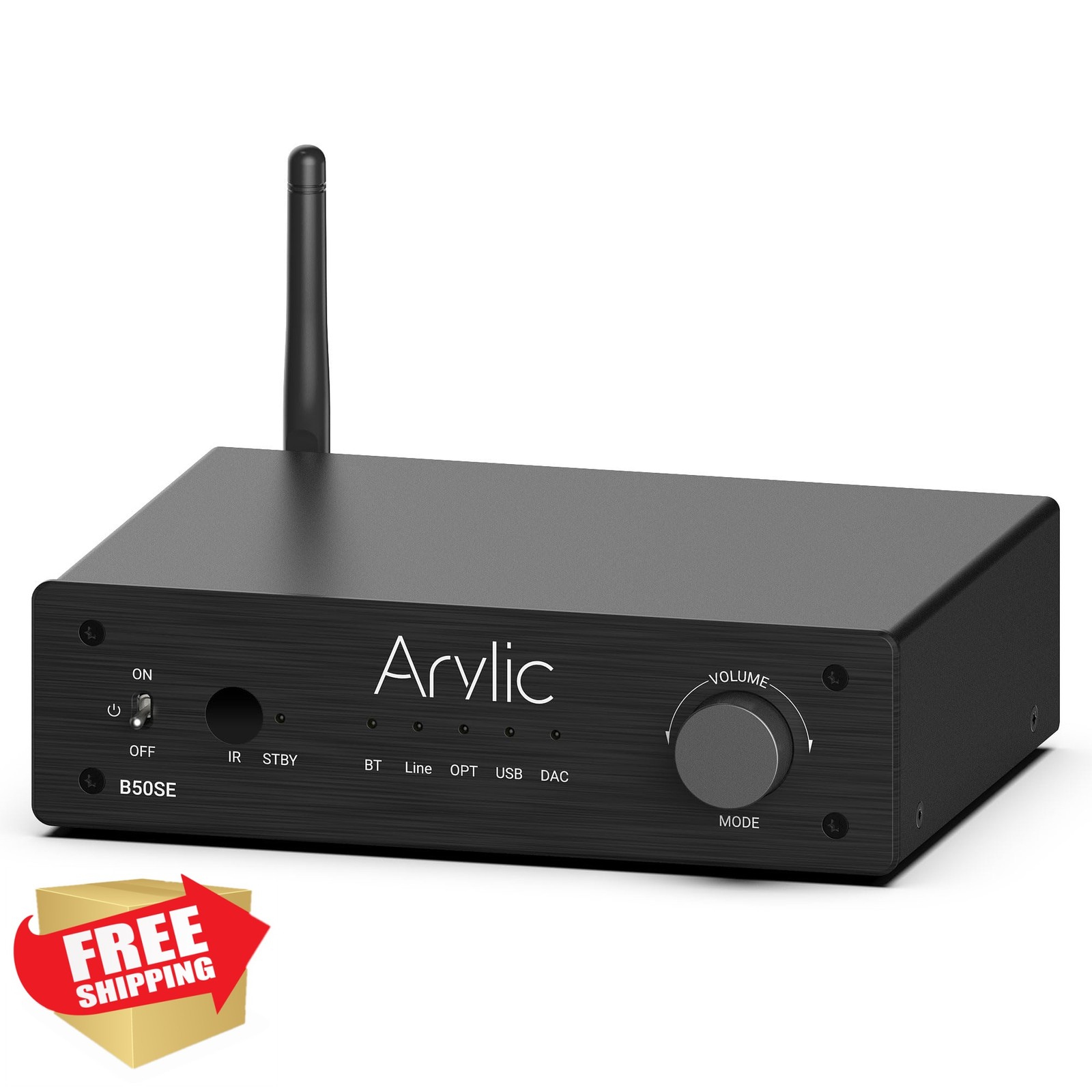 Arylic B50SE Bluetooth 5.1 Stereo Receiver Amp