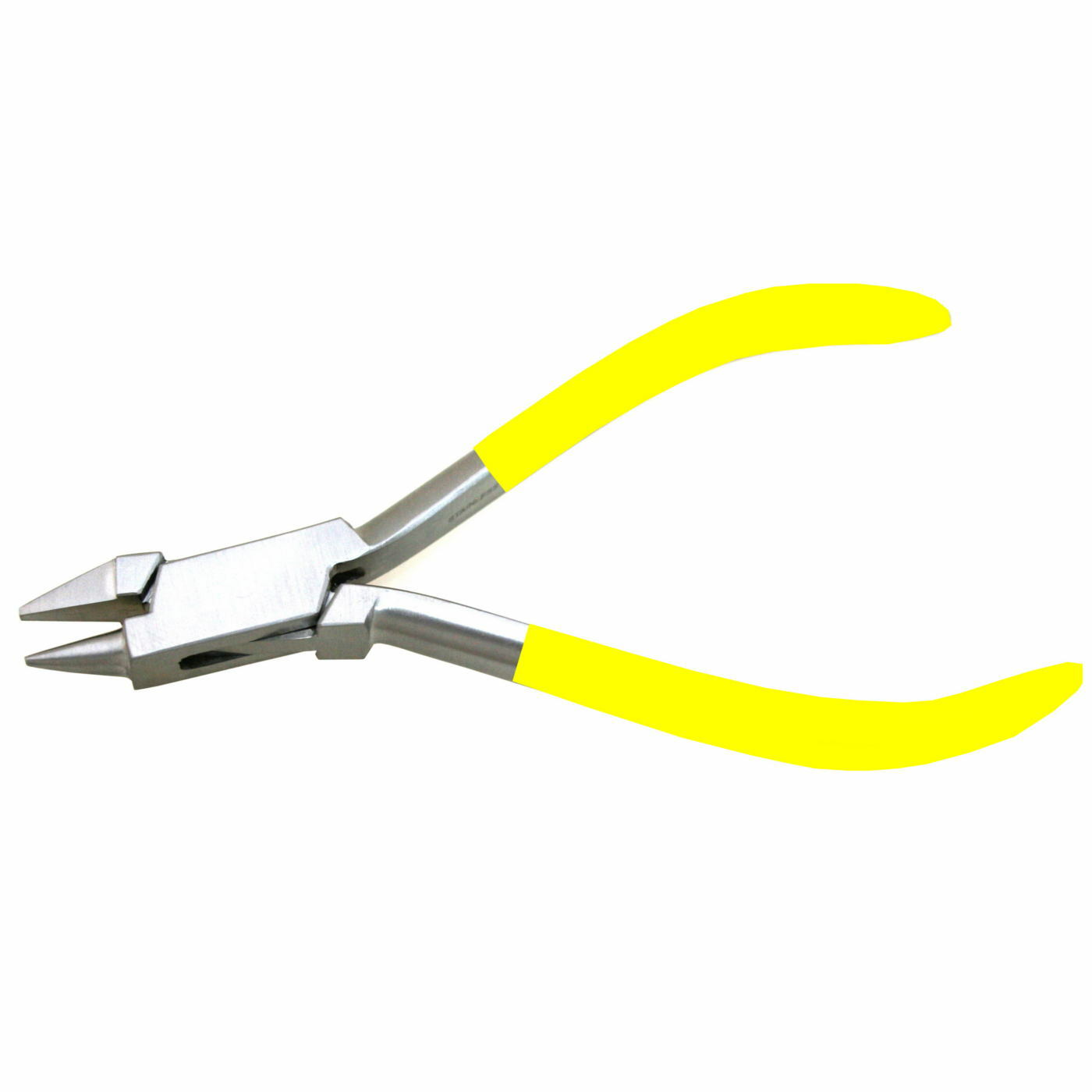 XCEL Bird Beak Plier Yellow Vinyl Wire Metal Strip Shape Forming Hand Tool