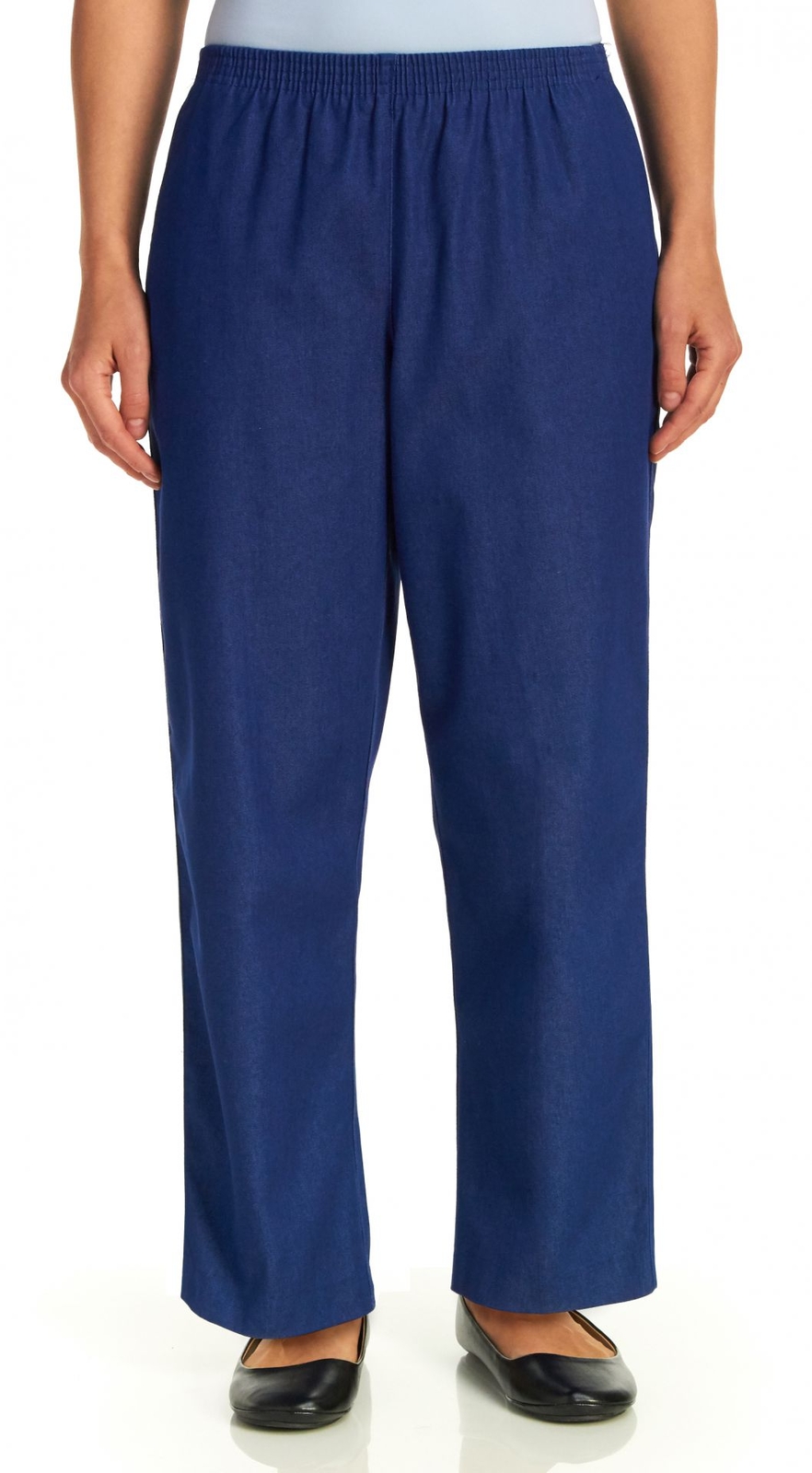 Alfred Dunner Petite Classics  Denim Pants Short Length 09708