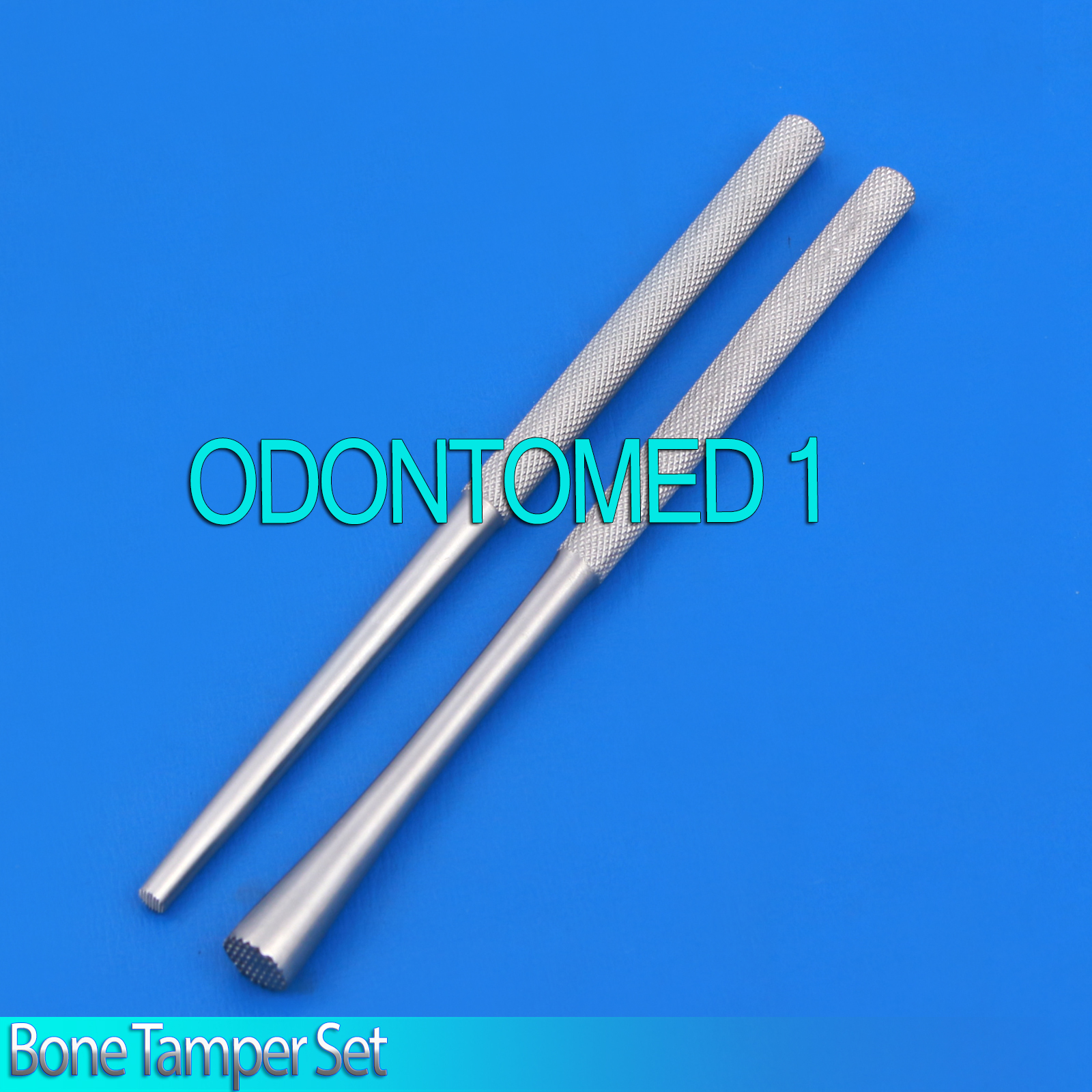 Set of 2 Bone Tamper 7mm & 4mm Dental Surgical Instruments