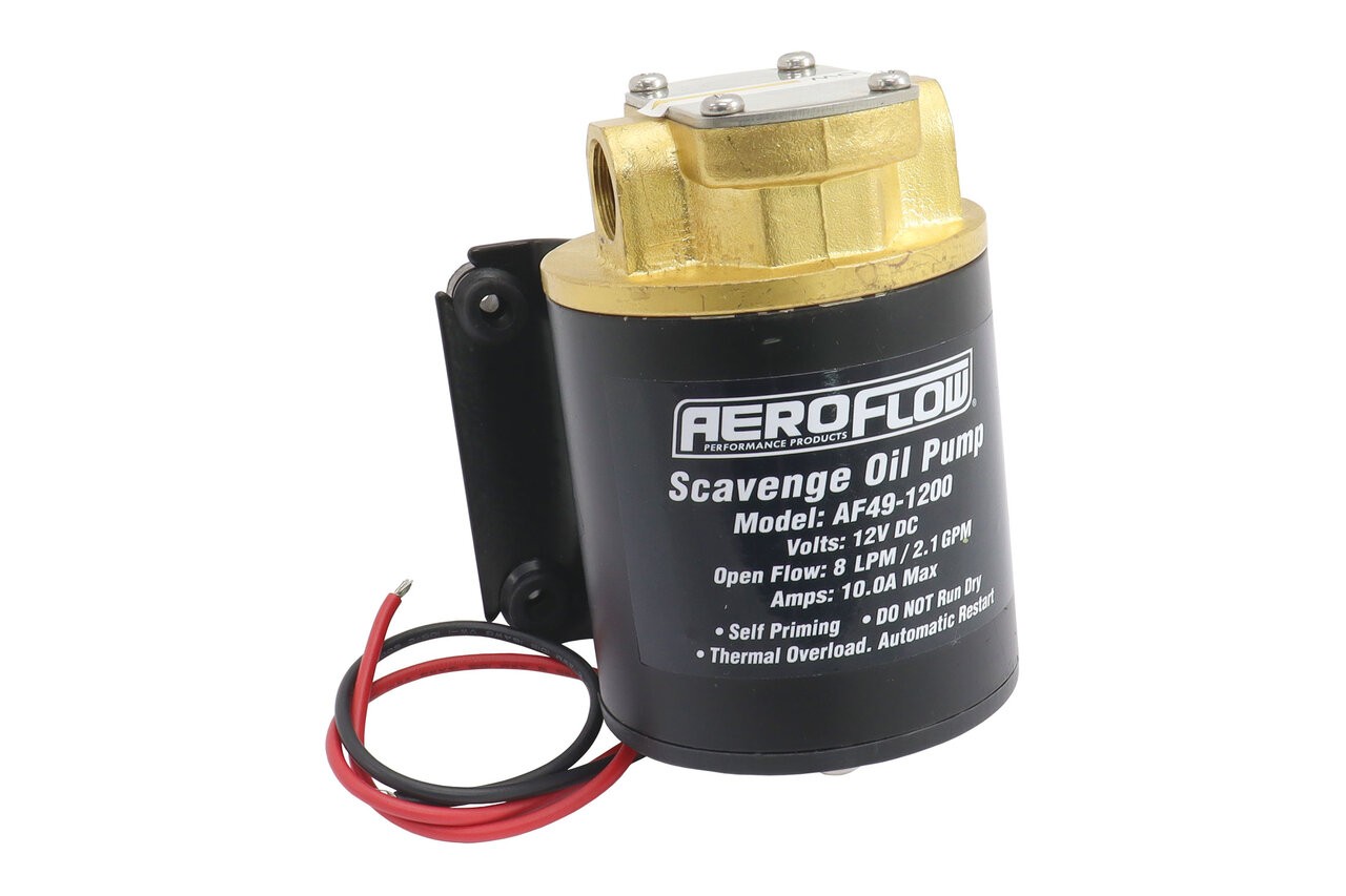 Aeroflow Electric Oil Transfer Scavenge Gear Pump