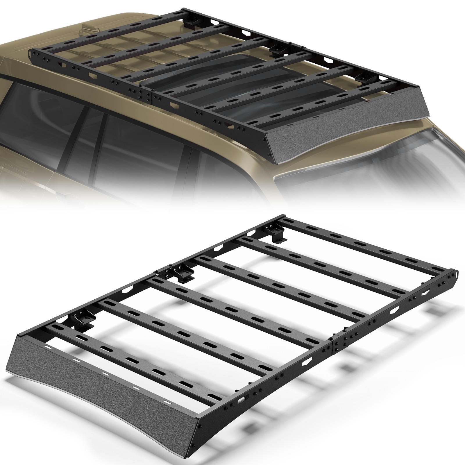 For 2021-2026 Jeep Grand Cherokee L /WL Top Roof Rack Cross Bar Luggage Carrier