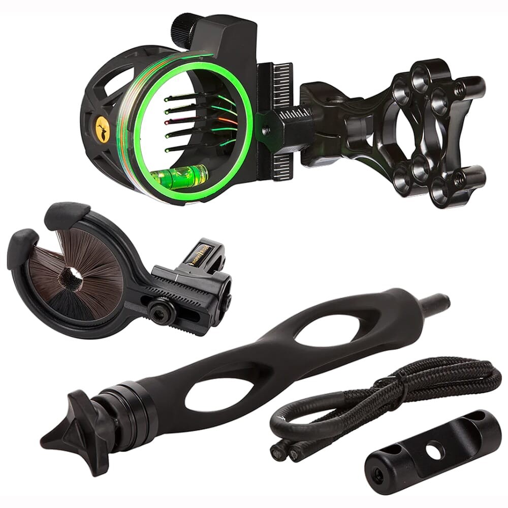 Trophy Ridge Master Hunter Kit with 5-Pin Sight & Stabilizer (ASKS100K): NEW