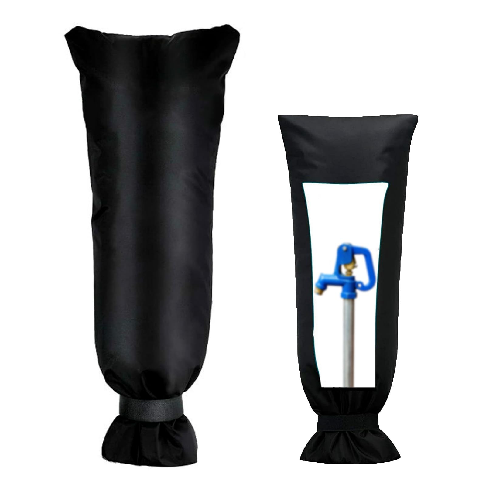 Faucet Cover for Winter Freeze Protection - 15" W x 27.5" H Extra Long & Thic...
