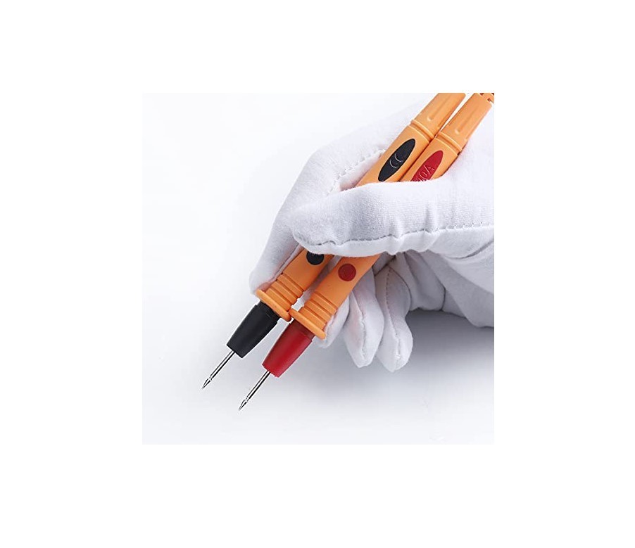 Digital Multimeter Test Leads 1000V 20A Sharp Probe Extension Clamp Tester Acces