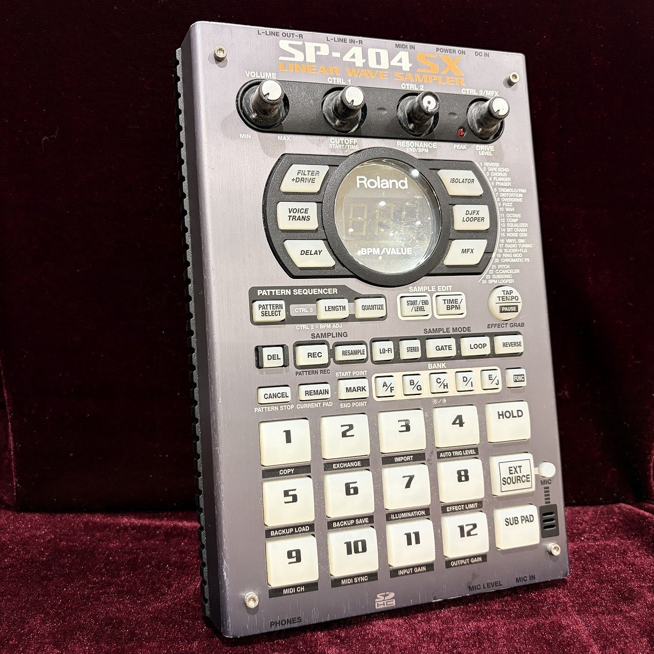 Roland SP-404SX Linear Wave Sampler Sequencer DJ Music Production Tested