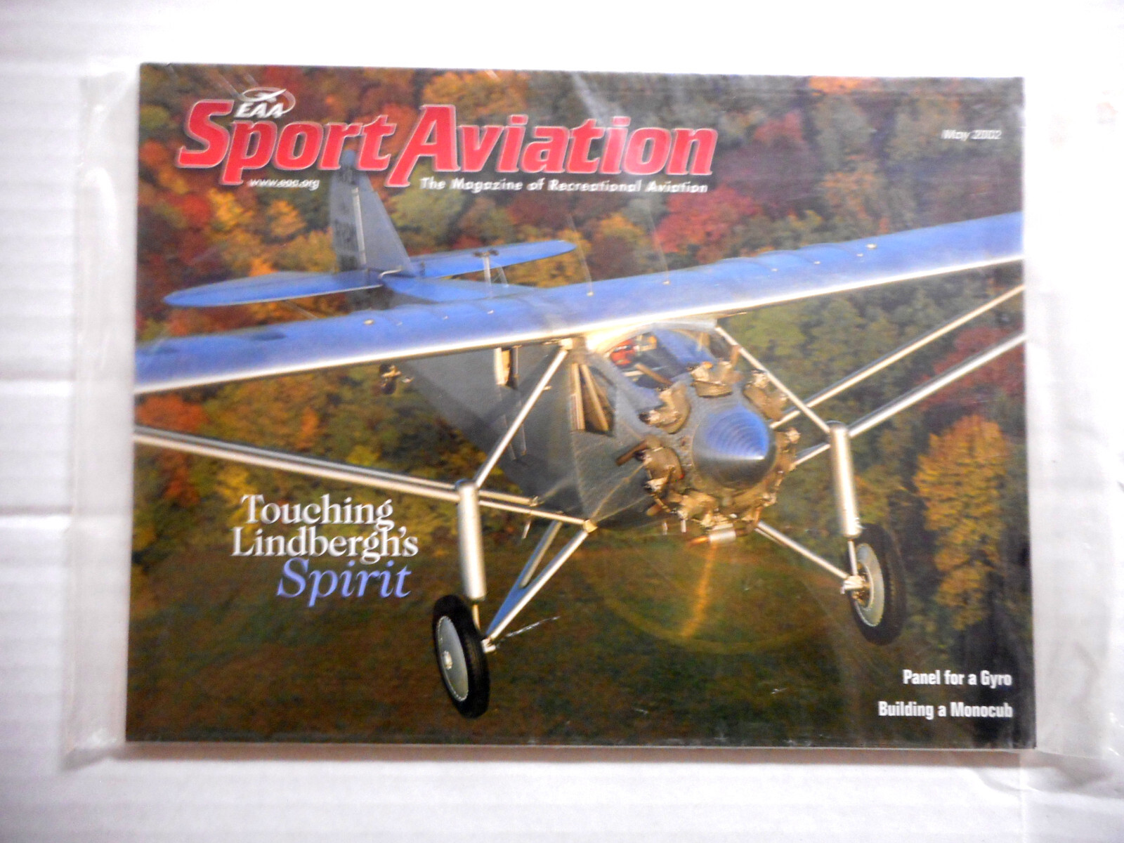 Sport Aviation EAA Membership Magazine New Sealed May 2002