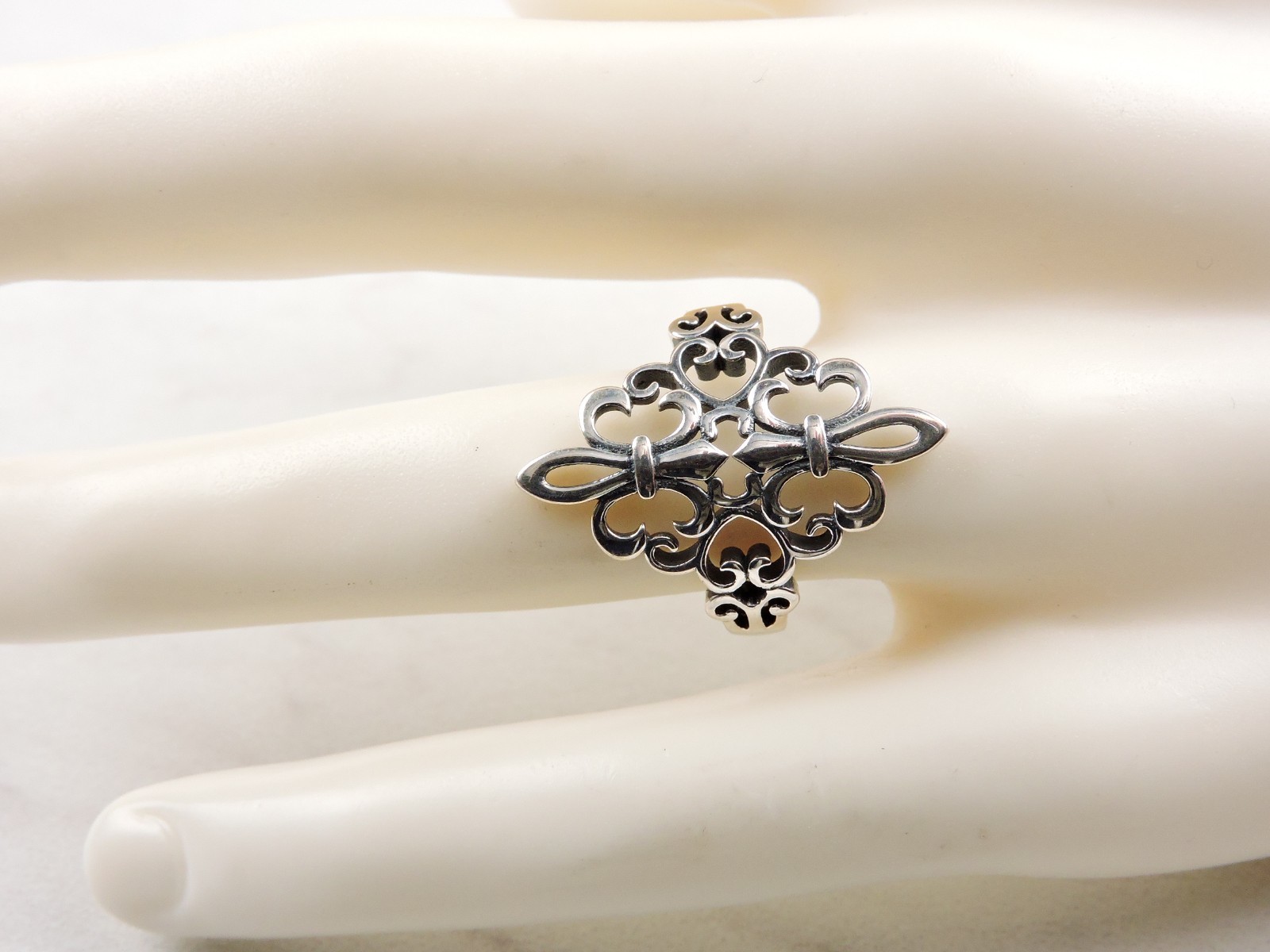Sterling Silver Fleur-de-lis Ring - Free Gift Packaging