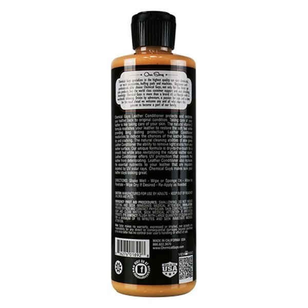 Chemical Guys 16 oz. Bottle Leather Conditioner