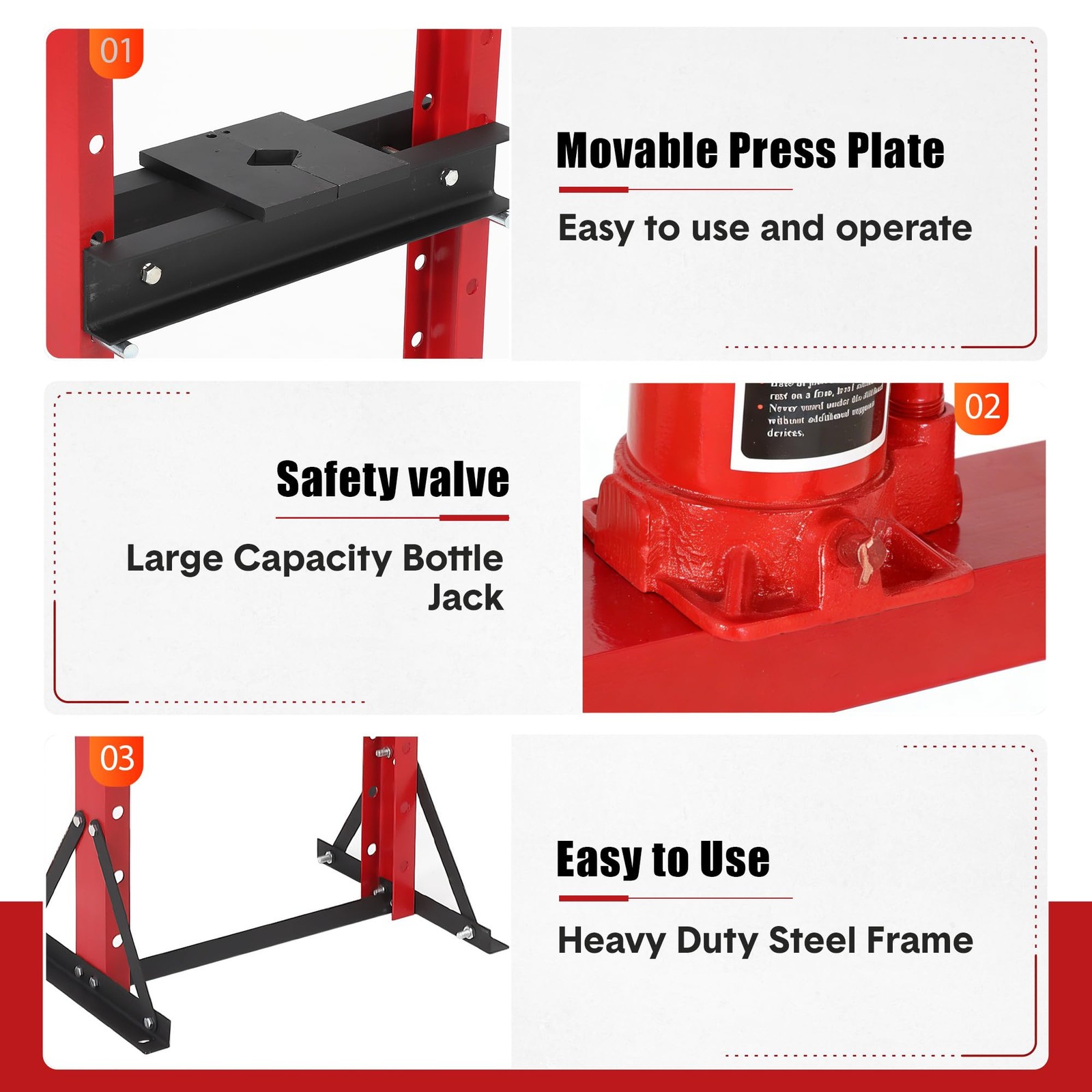 Triangular‑Brace Structure Improves Frame Stability Of 12T Hydraulic Press, H‑Fr