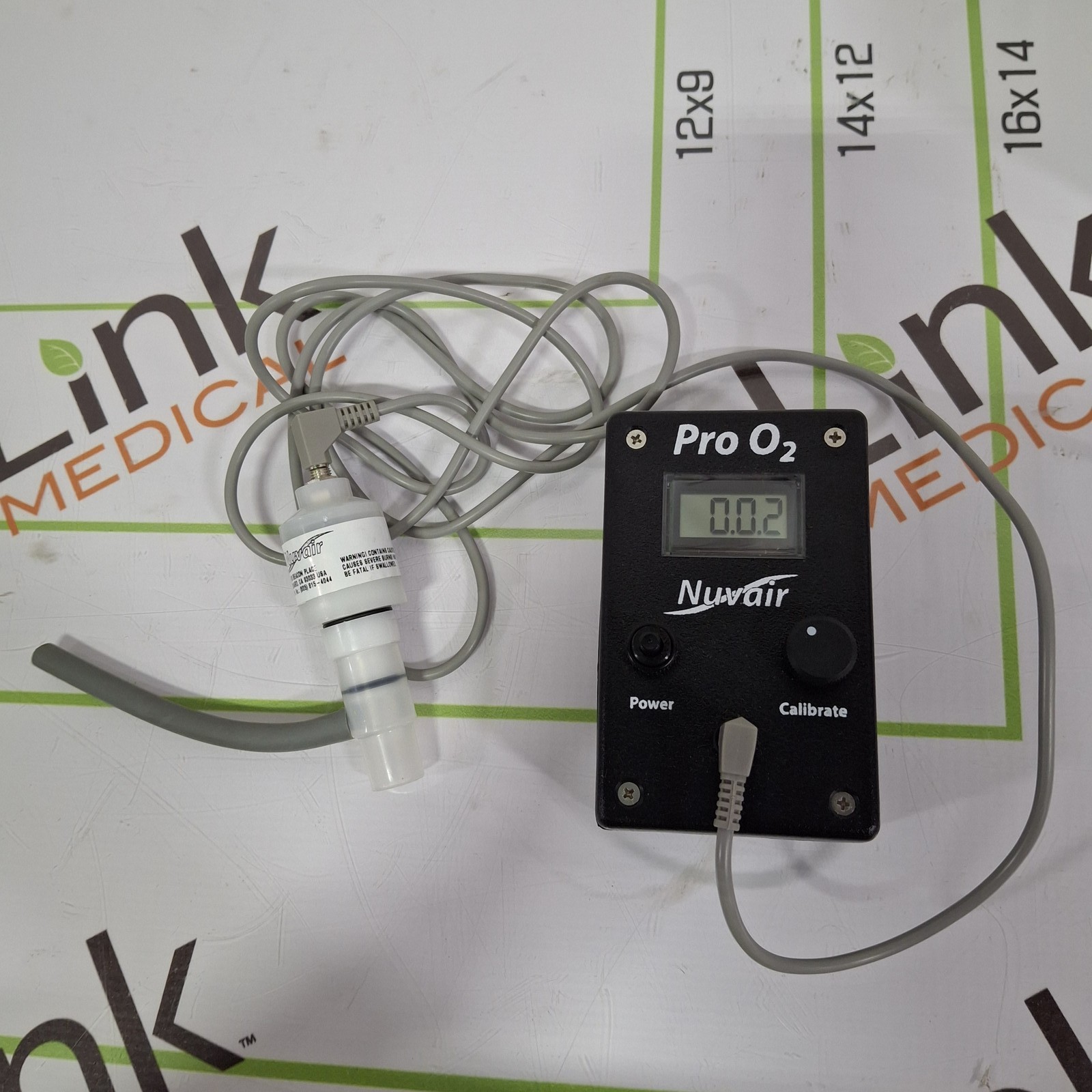 Nuvair Pro O2 Handheld Analyzer