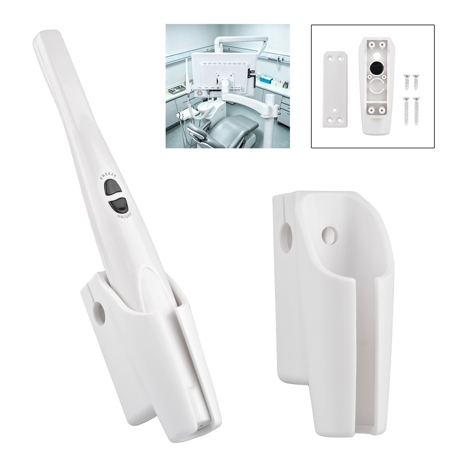 Dental Intraoral Camera Holder Endoscope Handpiece Holder with Magnetic Control