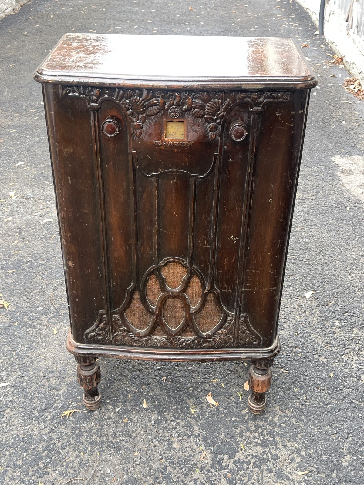 1930's GENERAL ELECTRIC T41 aka Radiola 48 Westinghouse WR4 console tube Radio