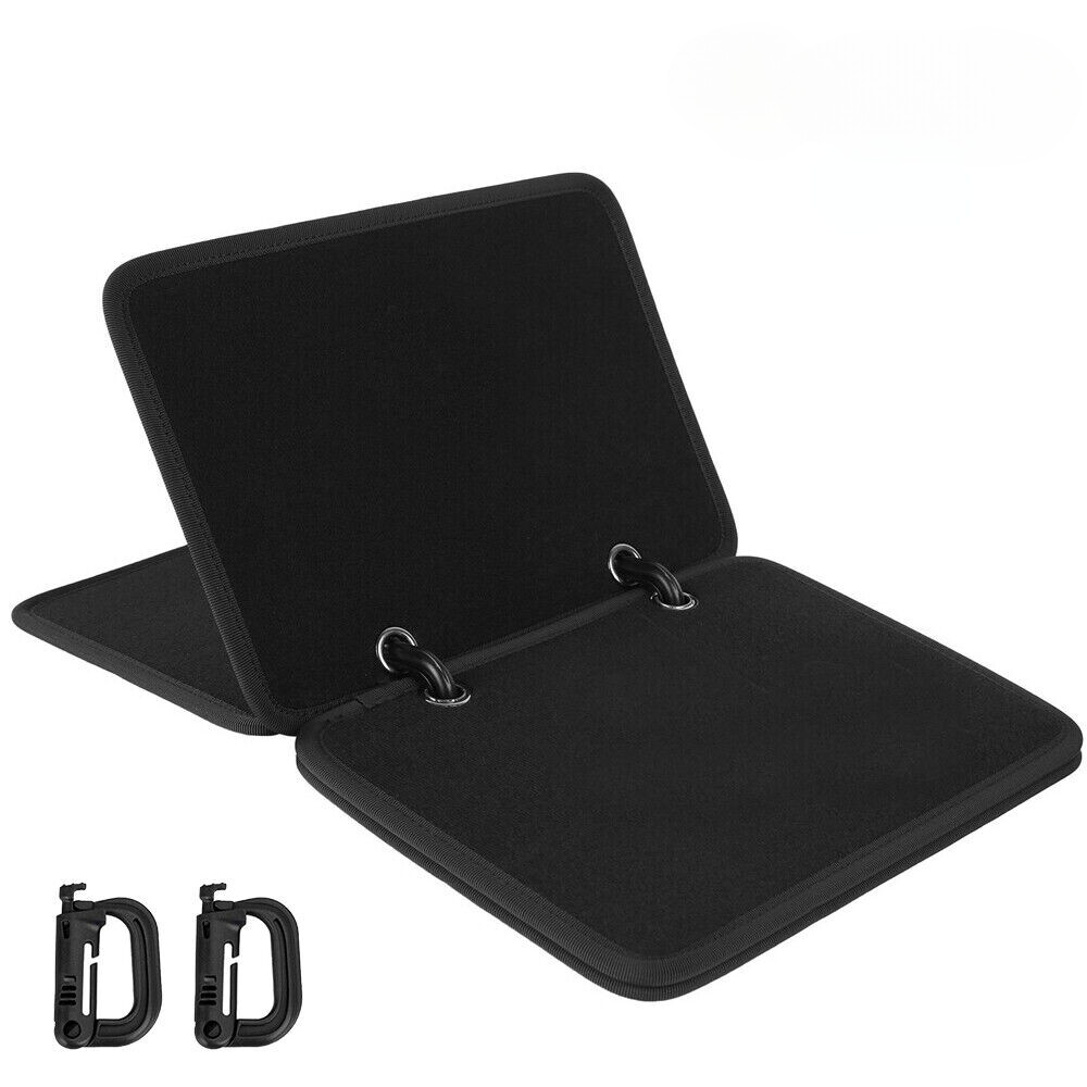 Tactical Patch Booklet Organizer Flip-Page Book Mini Display Patches Panel Board