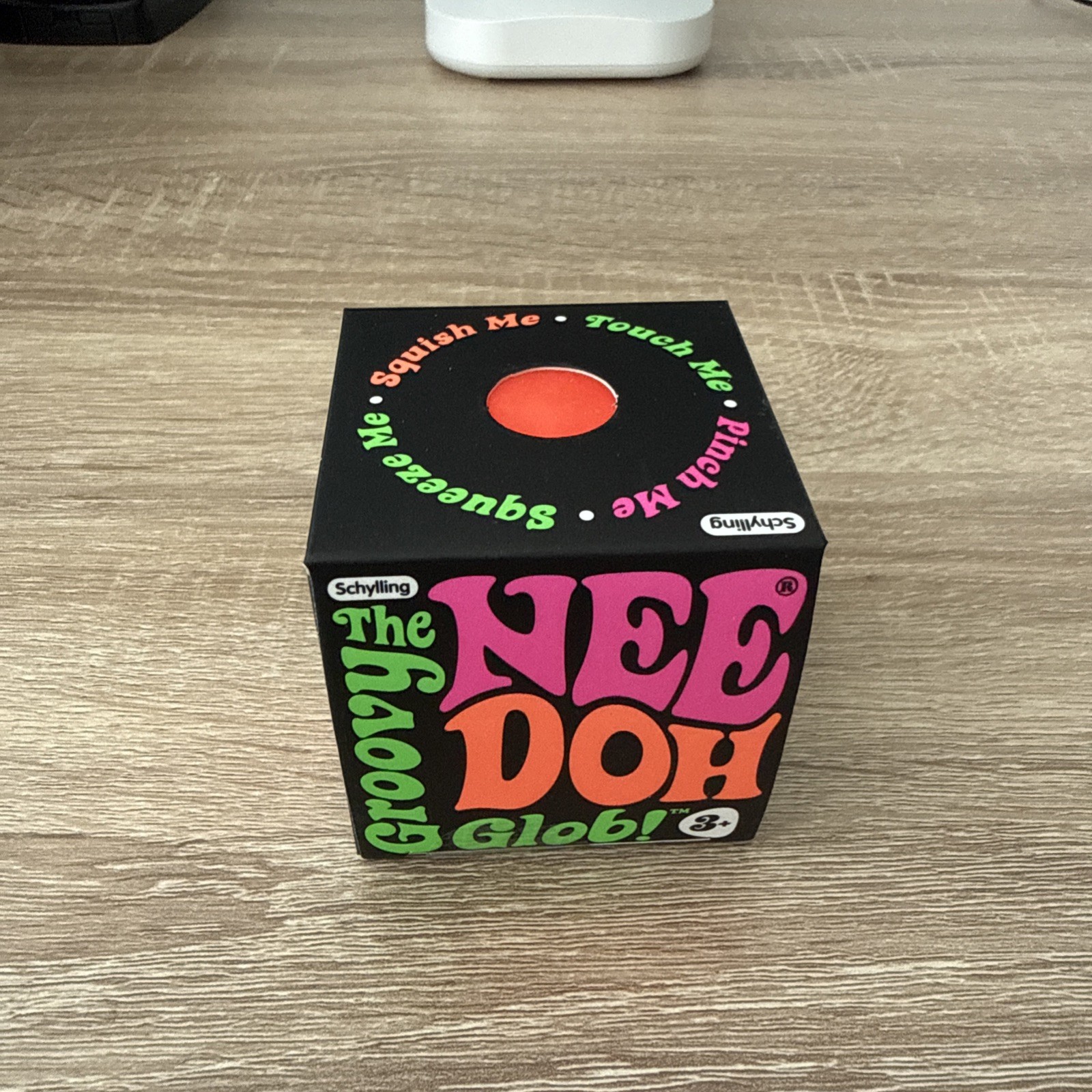 Nee Doh Groovy Glob Orange Stress Ball Squishy Squeeze Fidget ADHD Schylling