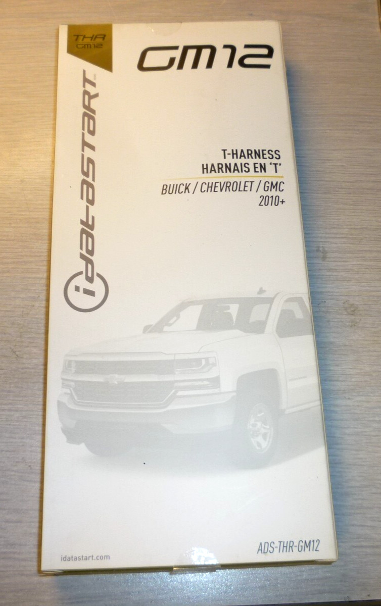 iDatastart ADS-THR-GM12 Remote start T-harness - 2010-up Buick, Chevy, GMC - NEW