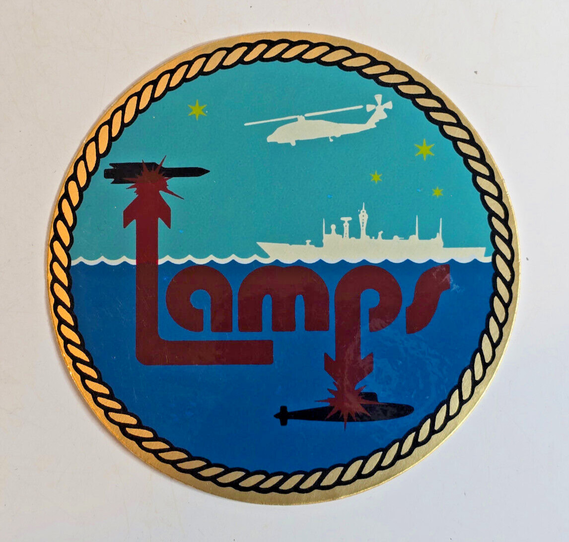 US Navy LAMPS Light Airborne Multi Purpose System Sticker