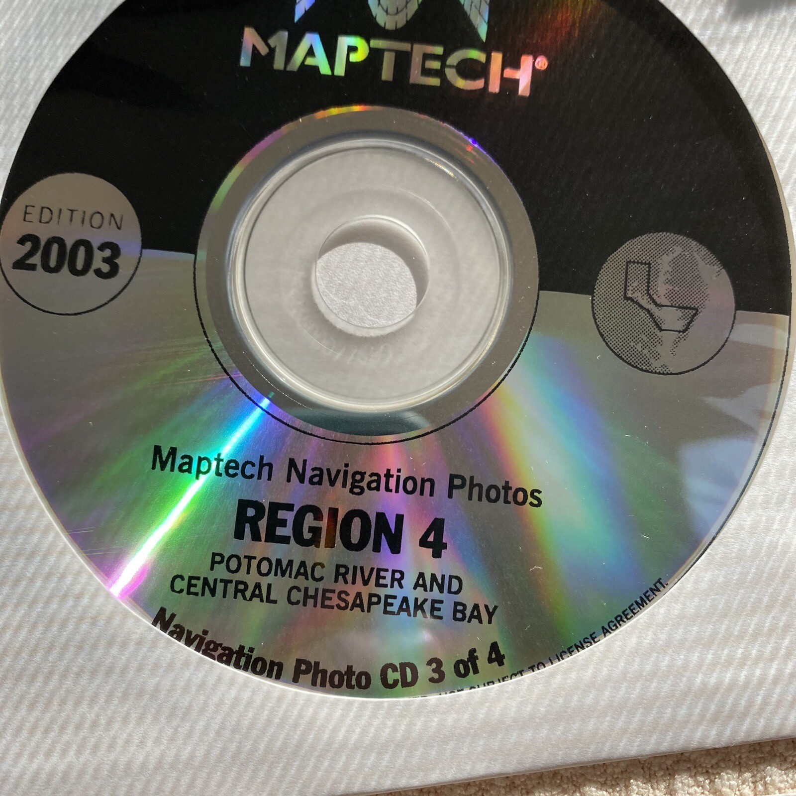 MapTech Digital ChartKit 2005 Region 4 Chesapeake & Delaware Bays BSB4 Format