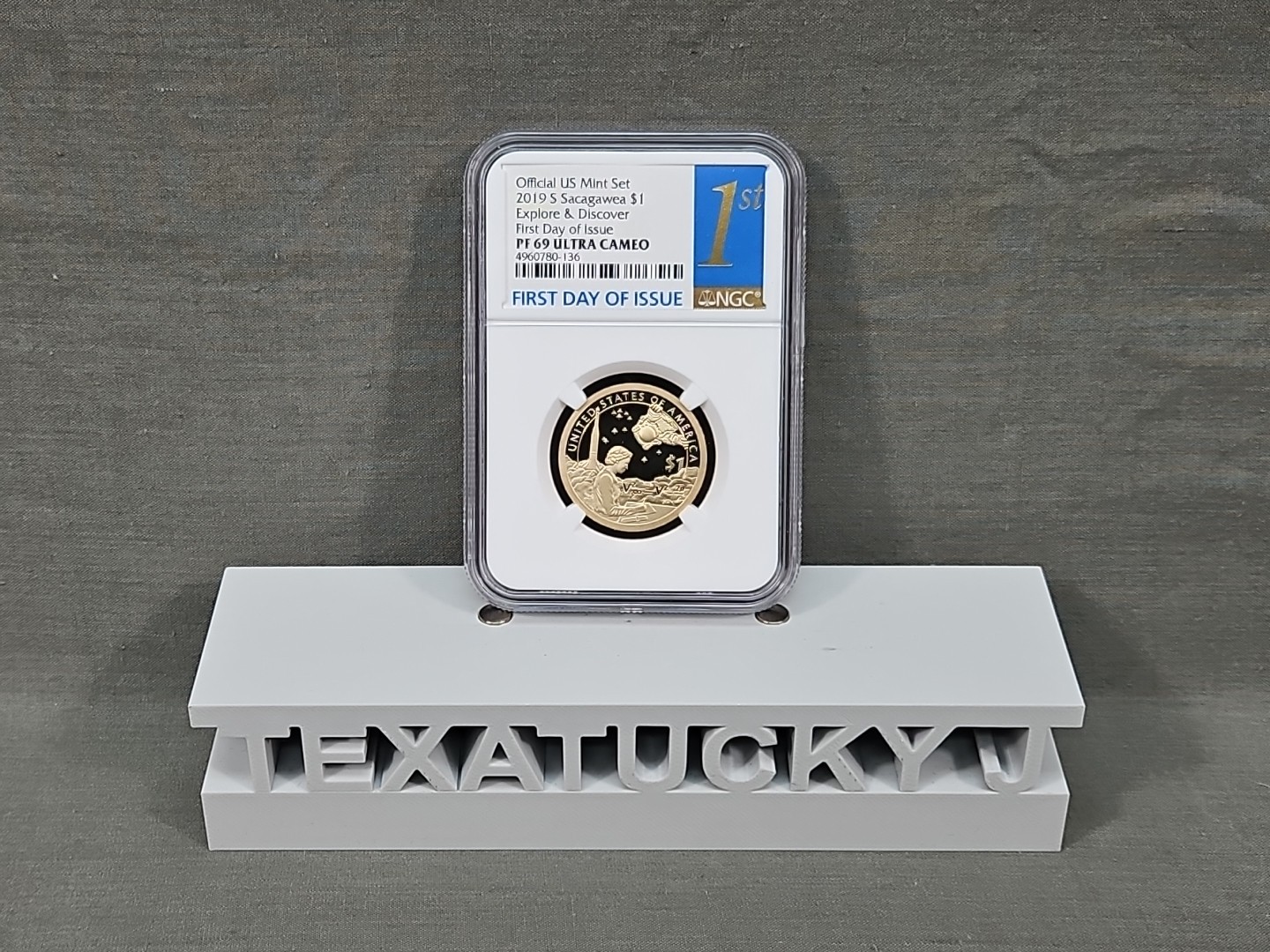 2019-S $1 Sacagawea Explore & Discover NGC PF69 Ultra Cameo First Day Of Issue