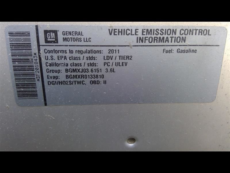 Driver Left Front Door Fits 10-16 LACROSSE 363747