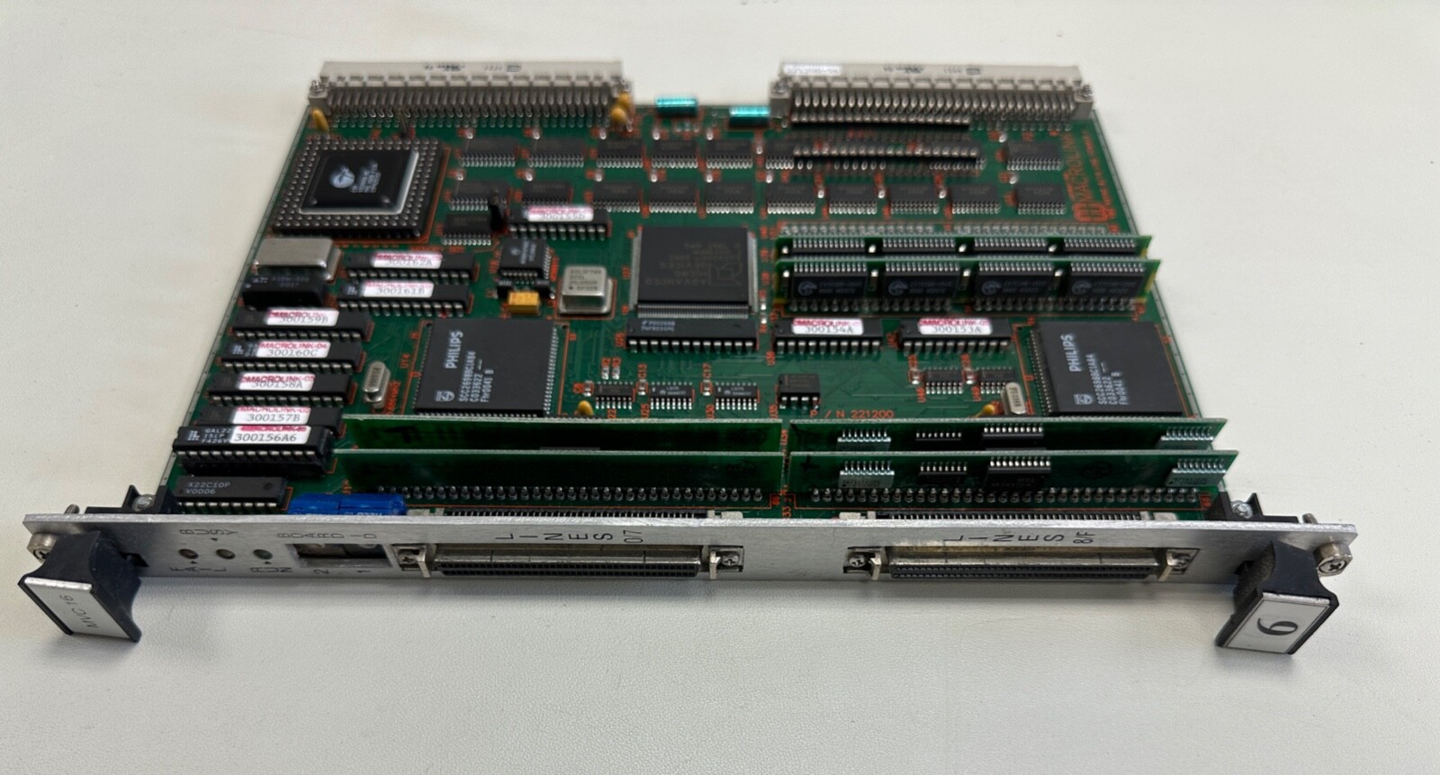 MACROLINK MVC16 221200 241200-01 REV E 221200-56 VME BOARD