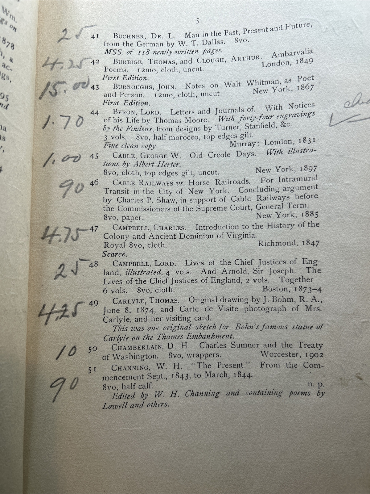Henkels Catalog: Eustace Conway Collection- May 24, 1916