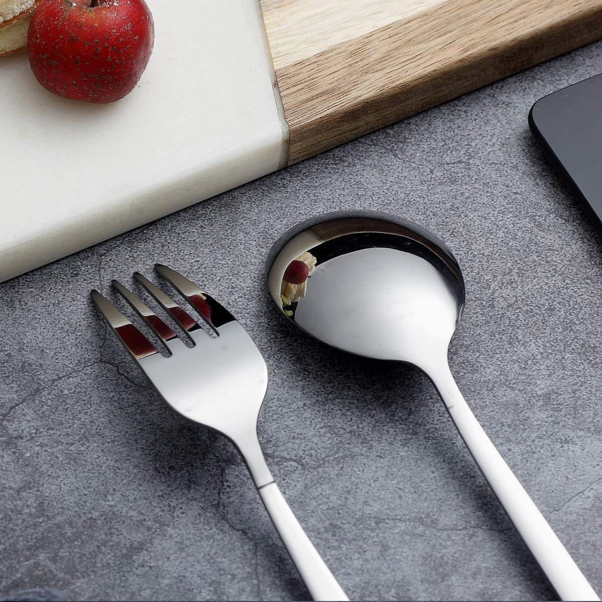 Flatware Set 20 Pieces Stainless Steel Flatware Set Silverware Set Service For 4
