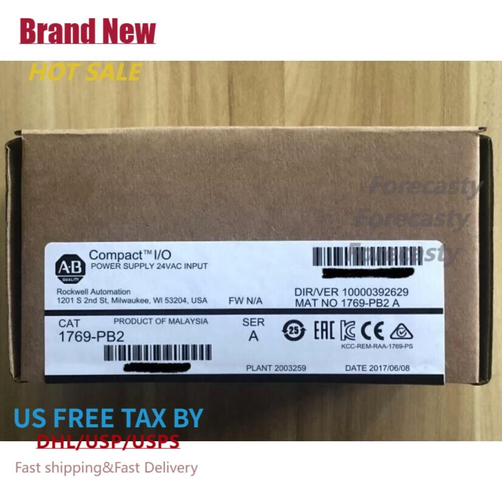 New Sealed AB 1769-PB2 / A CompactLogix DC 2A/0.8A Power Supply US Free Tax