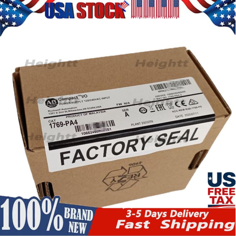 New Factory Sealed AB 1769-PA4 /A CompactLogix Power Supply 1769PA4