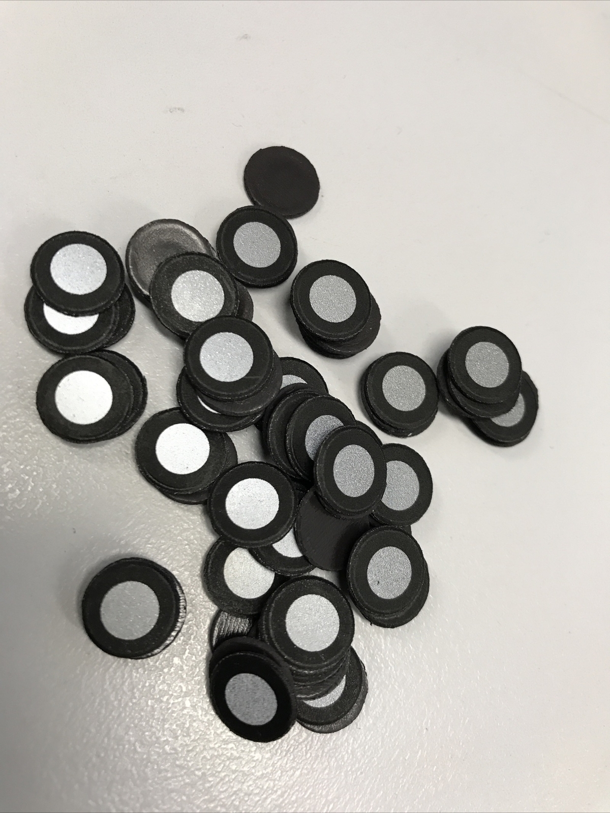100 x Magnetic 3d Scanner Marker 10mm width, 6mm reflective