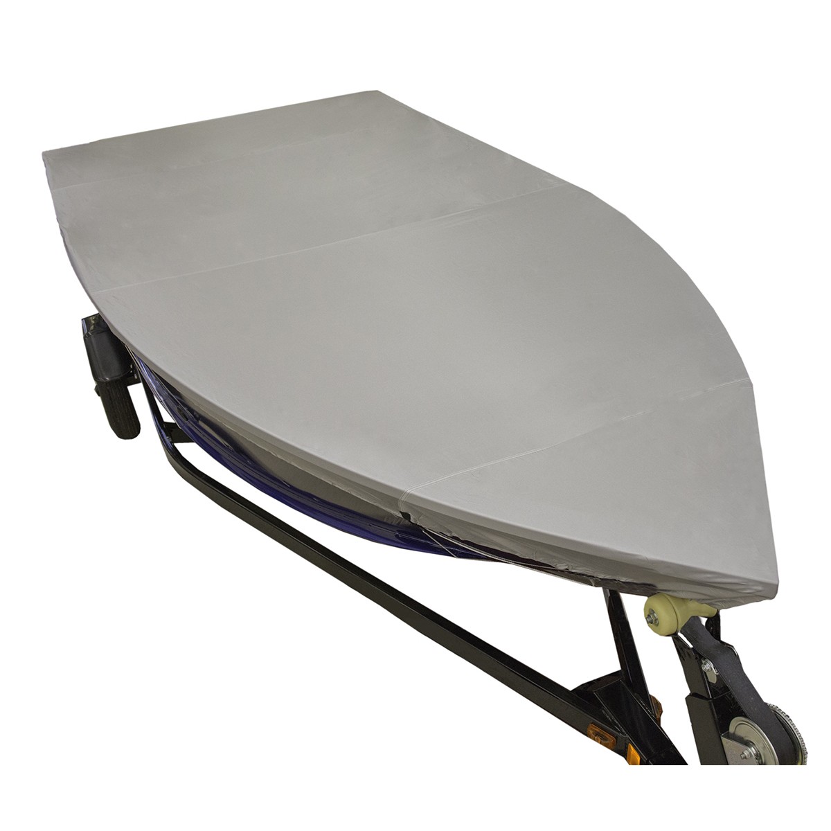 Lunatic 14' - 16' V-Hull Fishing Boat Cover - Silver