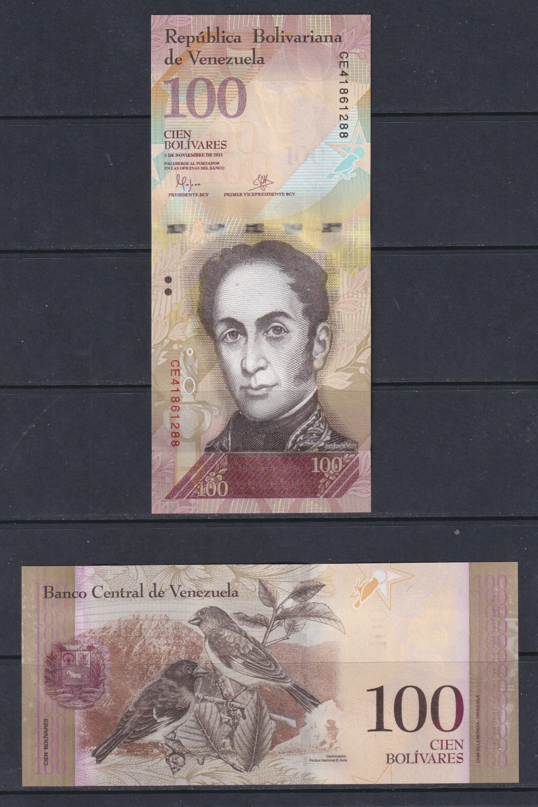 5 Worldwide aUNC/UNC Banknotes - Countries as Shown (26)