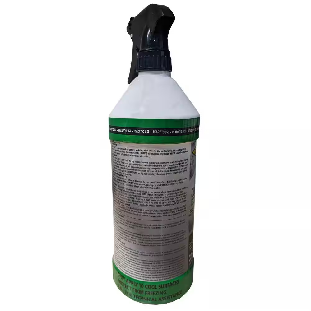 32 Oz. Multipurpose Concrete Remover and Dissolver Spray Bottle