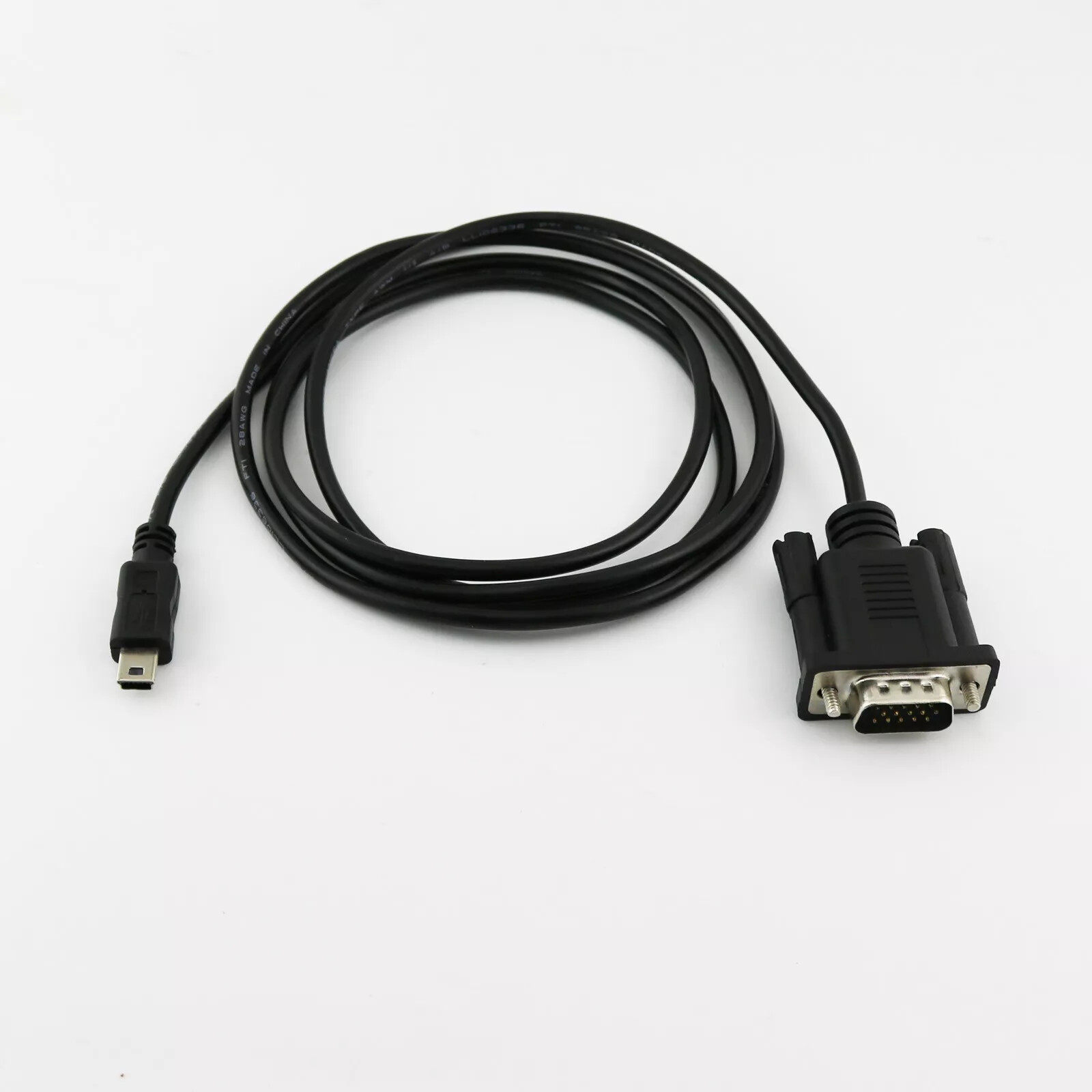 Mini USB 5 Pin Male To VGA DB15 D-SUB 15 Pins Male Adapter Cable For Mobile DVD