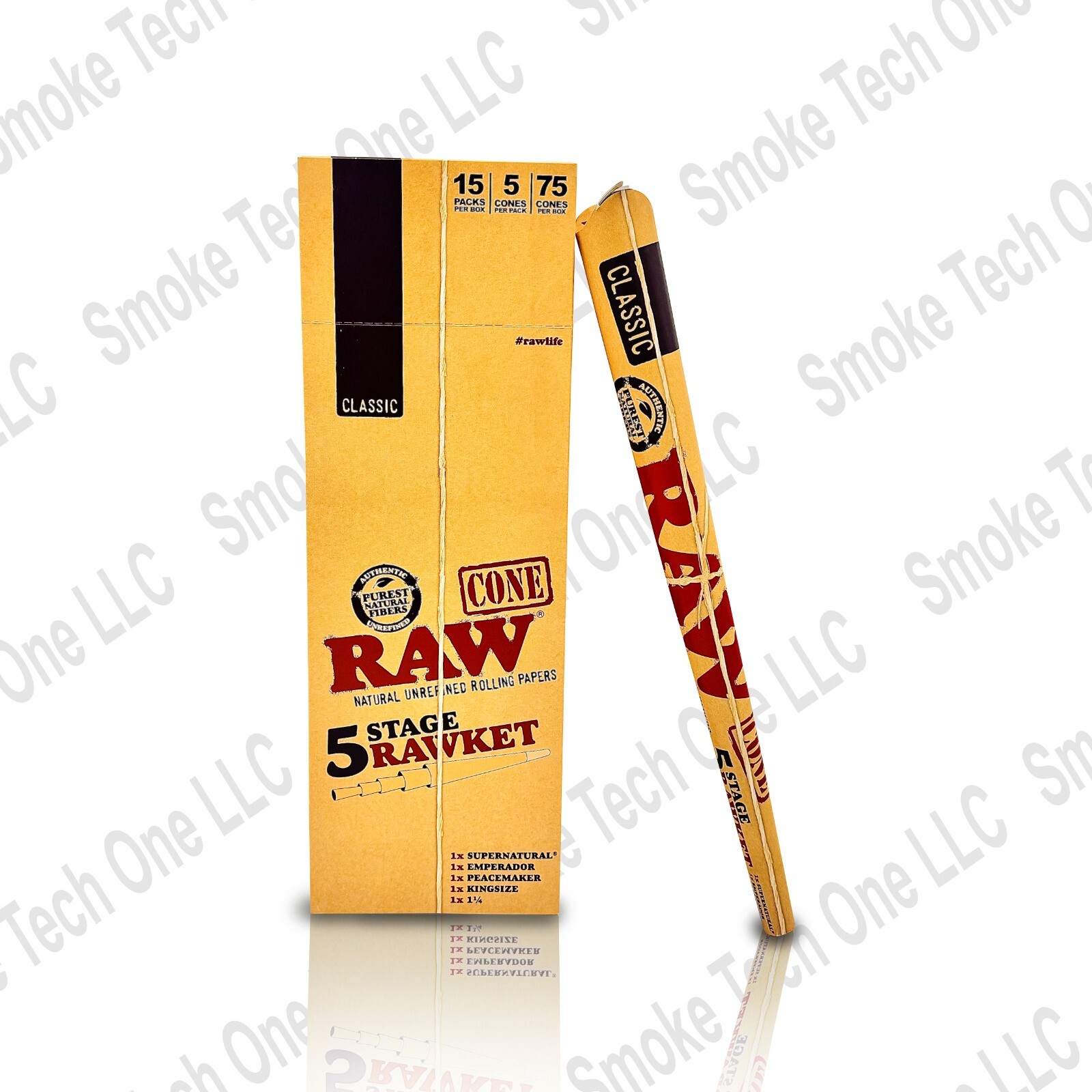 RAW CLASSIC 5 STAGE RAWKET - Single
